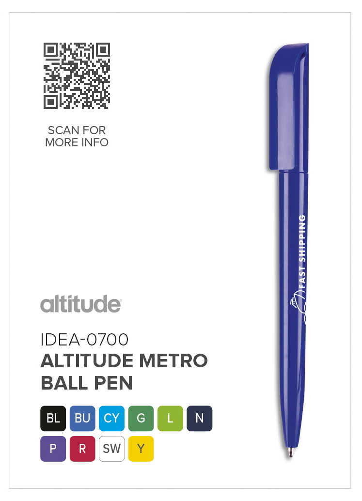 Altitude Metro Ball Pen CATALOGUE_IMAGE